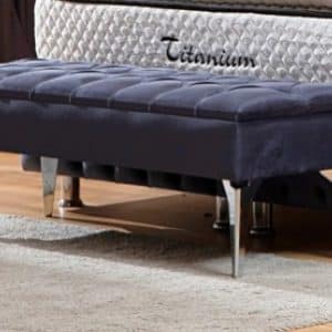 Banquette Coffre Capitonnée
