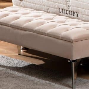 Banquette Coffre Capitonnée